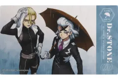 【中古】卓上マット Dr.ゼノ＆スタンリー・スナイダー ラバーマット 「DMMスクラッチ! TVアニメ Dr.STONE レイニーデイ スクラッチ」 A-2賞