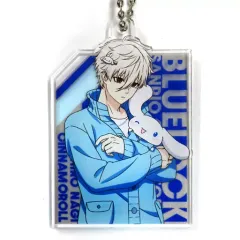 【中古】キーホルダー 凪誠士郎×シナモロール 「ブルーロック×サンリオキャラクターズ カプセルトイ ミニアクリルキーホルダー」 会場限定