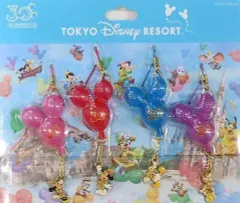 【中古】雑貨 ロゴ ストラップセット 「東京ディズニーリゾート30周年 ザ・ハピネス・イヤー」 東京ディズニーリゾート限定