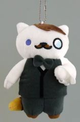 [중고]키홀더·마스코트(캐릭터) 세바스씨 가방에 붙일 수 있는 큰 봉제인형 vol.15 [고양이 아츠메]