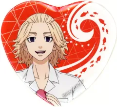 【中古】バッジ・ピンズ 佐野万次郎 「東京リベンジャーズ POP UP STORE in ハンズ ハート缶バッジ sea animals」