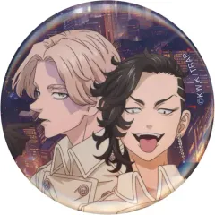 【中古】バッジ・ピンズ 乾青宗＆九井一 缶バッジ 「東京リベンジャーズ チャレンジ!缶バッジコレクション -乱気流-」 ミニストップ限定