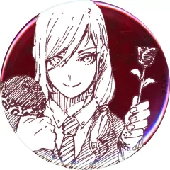 【中古】バッジ・ビンズ 千切豹馬(モノクロ/正面/花束) 「ブルーロック展 推しキャラバッジコレクション Vol.2 千切豹馬」