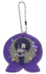 【中古】キーホルダー もふ 「カラフルピーチ グリッターホログラムキーホルダー」