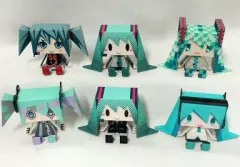 【中古】トレーディングフィギュア 全6種セット ｢Happyくじ 初音ミク ファミリーマート限定｣ G賞 グラフィグABS 