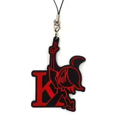 【中古】ストラップ(キャラクター) K(レッド) ラバーストラップ 「伍周年記念 一番くじ ＜物語＞シリーズ」 J賞