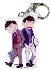 【中古】キーホルダー・マスコット(キャラクター) おそ松＆一松 「おそ松さん×PRONTO IL BAR UDXアキバ・イチ店 第二弾 ペアアクリルキーホルダーコレクション」
