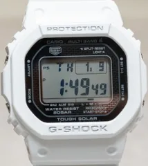 腕時計 メンズ Gショック 5000U型 電波 ソーラー ケース幅40mm スピードモデル ポリウレタンベルト ホワイト/ブラック色 G-SHOCK 111QGW5000HS7