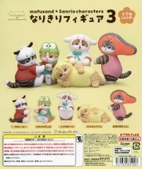 【中古】紙製品 ガチャ台紙 「mofusand×サンリオキャラクターズ なりきりフィギュア3」
