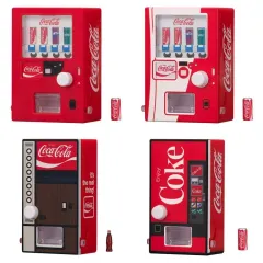 【中古】トレーディングフィギュア 全4種セット 「コカ・コーラ ミニチュア自動販売機」