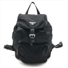 プラダ PRADA ナイロン 巾着 リュック バックパック トライアングル
