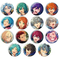 【中古】バッジ・ビンズ 全15種セット 「あんさんぶるスターズ!! Bright me up!! コレクション缶バッジ[2025Aug.]-Casual Side-」