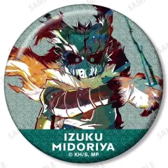 【中古】バッジ・ビンズ 緑谷出久 「僕のヒーローアカデミア トレーディング Ani-Art 第8弾 グリッター缶バッジ ver.B」