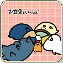 【中古】タオル・手ぬぐい 集合(チェック) 「お文具といっしょ ミニタオルコレクション」