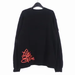 エクストララージ X-LARGE GRAFFITI KIDS THERMAL L/S TEE グラフィック キッズ サーマル ロングスリーブ Tシャツ カットソー 長袖 M ブラック 黒 101241011027