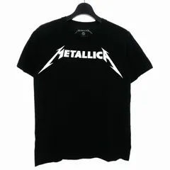 メタリカ METALLICA バンドTシャツ ロックTシャツ 半袖 プリント コットン M ブラック 黒