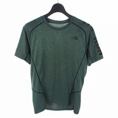 ザノースフェイス THE NORTH FACE S/S TNFR Melange Crew Tシャツ カットソー 半袖 L グリーン 緑 NT11790