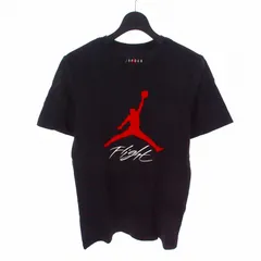 ナイキ NIKE JORDAN ジョーダン ジャンプマン フライト Tシャツ カットソー 半袖 S ブラック 黒  AO0664-010