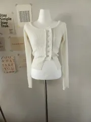 EIN アイボリー ゴージ ニットTシャツ 新品