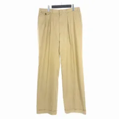 ポロ バイ ラルフローレン Polo by Ralph Lauren チノパンツ ワークパンツ 2タック ロールアップ センタープレス ベージュ