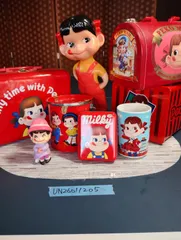【中古】 ペコちゃん キャラクターグッズ プラスチック 金属 マルチカラー レトロ 雑貨 まとめ売りセットのサムネイル