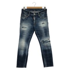DSQUARED2 ダークブルースキニーデニム44 - メルカリ