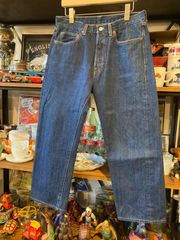 濃紺/37年復刻/W40 リーバイス 501XX 片面ビッグE 赤耳デニム 尾錠