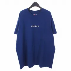ナイキ NIKE JORDAN BRAND M J EMB JORDAN AIR CREW ジョーダンブランド Tシャツ カットソー 半袖 XXL ネイビー 紺
