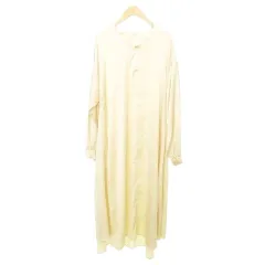 ジェラートピケ gelato pique 美品 サテン ワンピース ロング ワンサイズ ベージュ