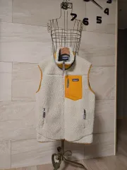 s patagonia レトロ× ファイル ベスト