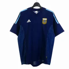 アディダス adidas 2002 アルゼンチン代表 ユニフォーム Tシャツ カットソー 半袖 ブルー 青