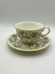 LANCEL ランセル カップ＆ソーサー 花柄 MAEBATA 1客 コーヒーカップ ティーカップ