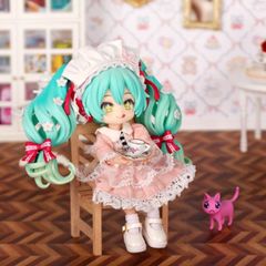 ねんどろいどどーる オビツ11 ピコニーモP レトロ水玉ワンピースセット