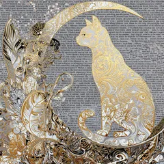 パネル生地　新柄　可愛い猫8柄E