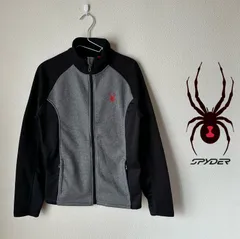 【OUTLET在庫処分】SPYDER TECH HYBRID FLEECE JACKET /BLK GRY /S-XL