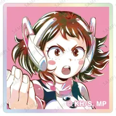 【中古】アクリルスタンド・アクリルパネル 麗日お茶子 「僕のヒーローアカデミア トレーディング Ani-Art 第8弾 オーロラアクリルタイル ver.A」