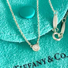 ティファニー 4.2mm ダイヤモンド バイザヤード ネックレス YC3e