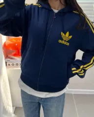 (M)00'S アディダス フードジップアップ -M1351