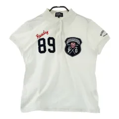 サイズ：1 PEARLY GATES パーリーゲイツ  半袖ポロシャツ  ホワイト系 [240101570099] ゴルフウェア レディース ストスト