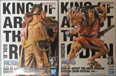 未開封新品 BANPRESTO(バンプレスト) ONE PIECE(ワンピース) KING OF ARTIST(キングオブアーティスト) ゴール・D・ロジャー & おでん スペシャルバージョン セット