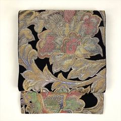 訳あり 名古屋帯 西陣織 ウィリアムモリス いちご泥棒 お仕立て込み
