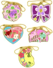 【中古】キーホルダー 全5種セット 「セボンスター プレミアムセボンスターなでしこデザインメタルチャーム第二弾」