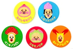 【中古】バッジ・ピンズ 全5種セット 「こびとづかん 刺繍缶バッジ」