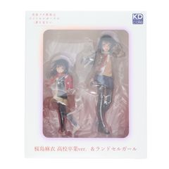 태피스트리 없음 Kdcolle 사쿠라지마 마이(사쿠라지마에이) 고등학교 졸업&랜드셀 걸 ver. KADOKAWA 스페셜 세트