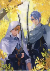 【中古】クリアファイル 山姥切国広＆本作長義 A4クリアファイル 「刀剣乱舞-ONLINE-×足利市立美術館×徳川美術館」