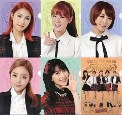 【中古】クリアファイル(女性アイドル) KARA A4クリアファイル6枚セット 「KARA 2nd JAPAN TOUR 2013 KARASIA」