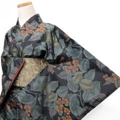 流線 霞取り ドット 渦 袋帯 着物 115a p - メルカリ