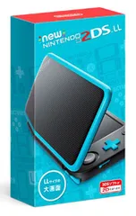 その他／【良】New ニンテンドー2DSLL本体 ブラック×ターコイズ