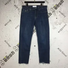 カルバン・クライン ストレッチ デニム テーパード ジーンズ インディゴ W30XL32 4100104