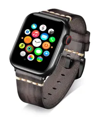 新品 コンパチブル Apple Watch バンド 本革 38mm 40mm 41mm 42mm-Series 10 レザー腕時計ストラップ 対応 Apple Watch ハンド コンパチブル iWatch Series 11 Ultra3 10 9 Ultr